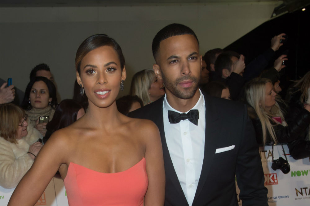 Rochelle and Marvin Humes renewed their wedding vows in front of close family and friends