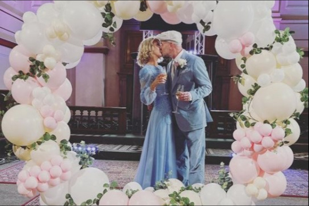 Sally Carman and Joe Duttine tie the knot [Instagram]