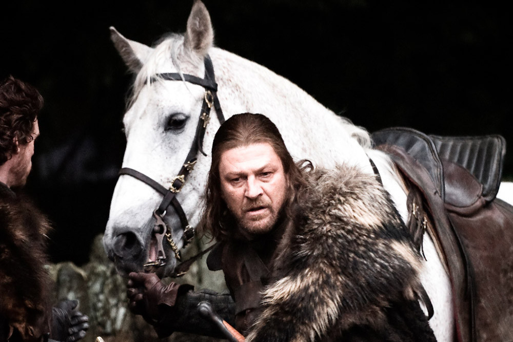 Sean Bean as Ned Stark in Game of Thrones