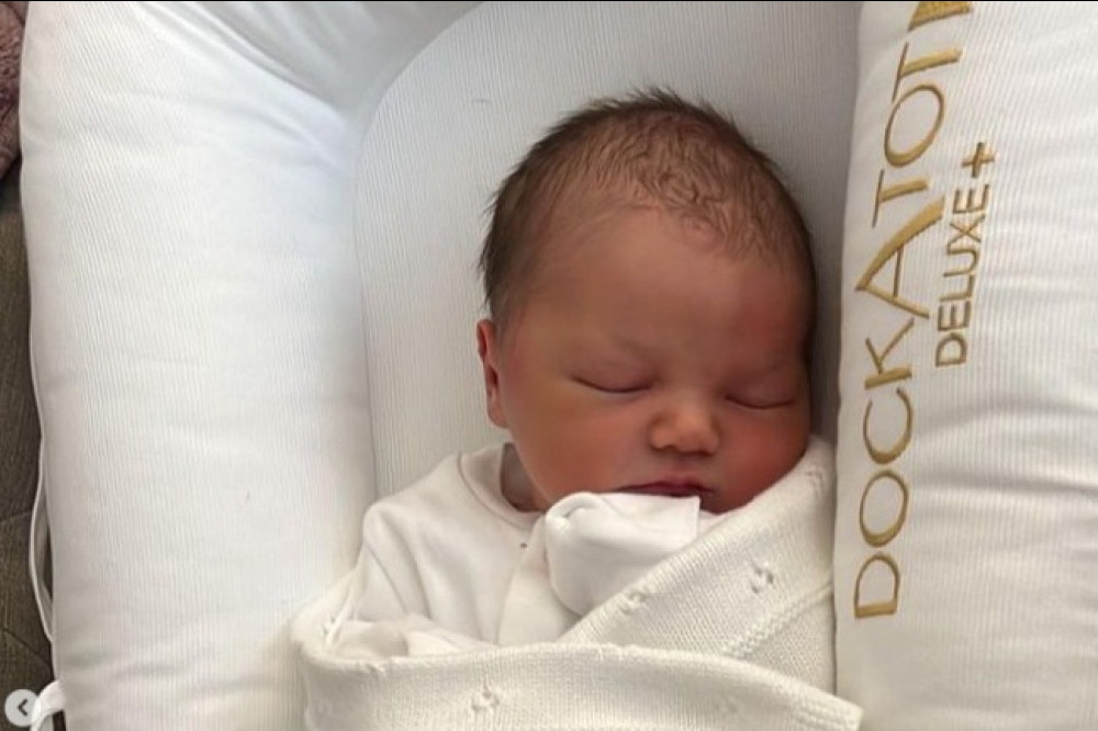 Love Island's Shaughna Phillips gives birth to baby girl