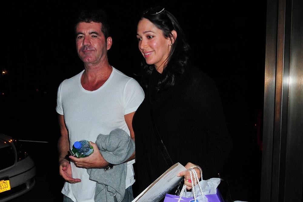 Simon Cowell and Lauren Silverman