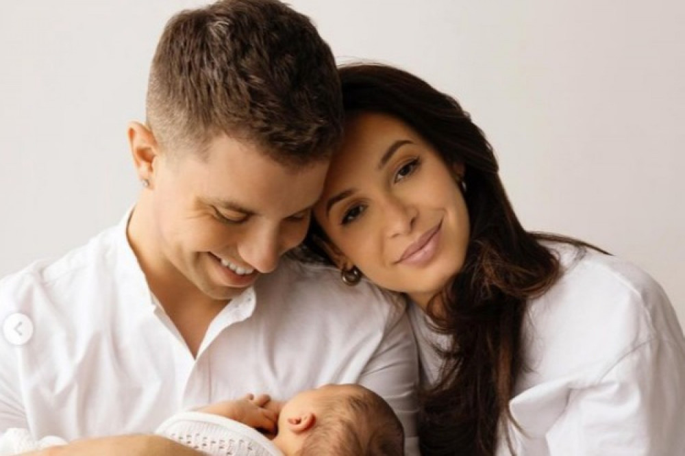 Sonny Jay and Danielle Peazer became parents to Mia in May