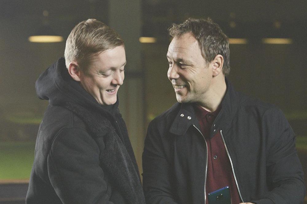 Stephen Graham and Thomas Turgoose