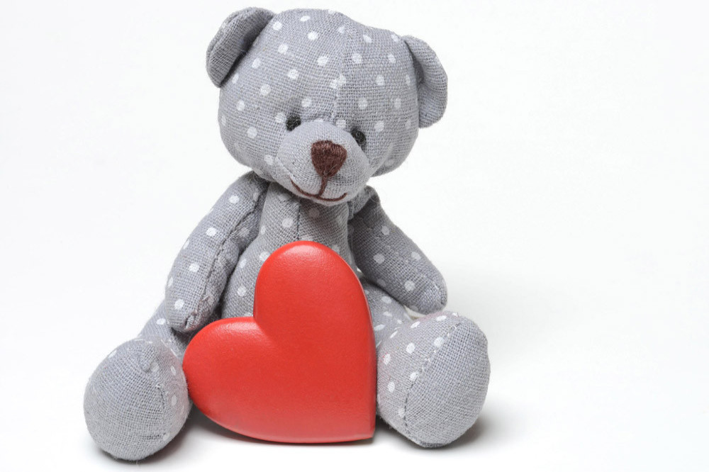 A thief was arrested after hiding inside a teddy bear