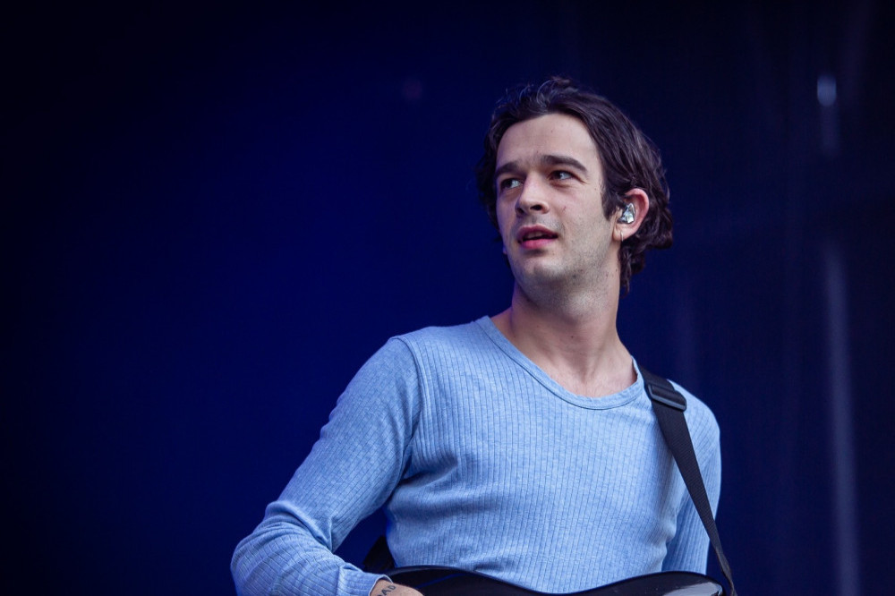 The 1975 get 'carried away' in the studio