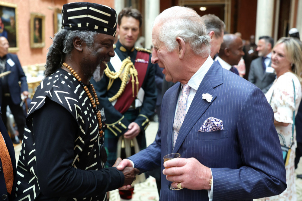 The King And The Queen hosted a Windrush 75th Anniversary Reception at Buckingham Palace