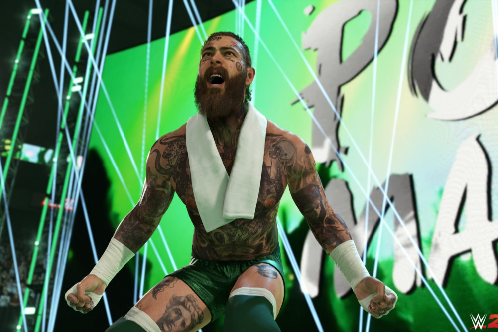The WWE 2K24 Post Malone and Friends DLC pack is here