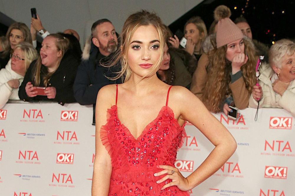 Tilly Keeper at the National Television Awards 2018