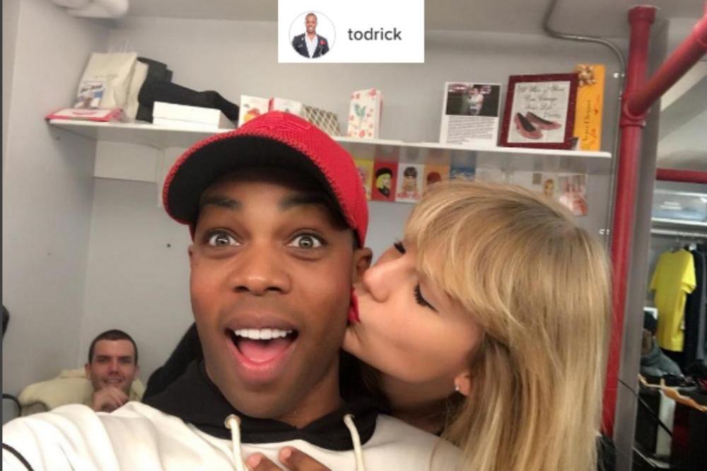 Todrick Hall and Taylor Swift (c) Instagram