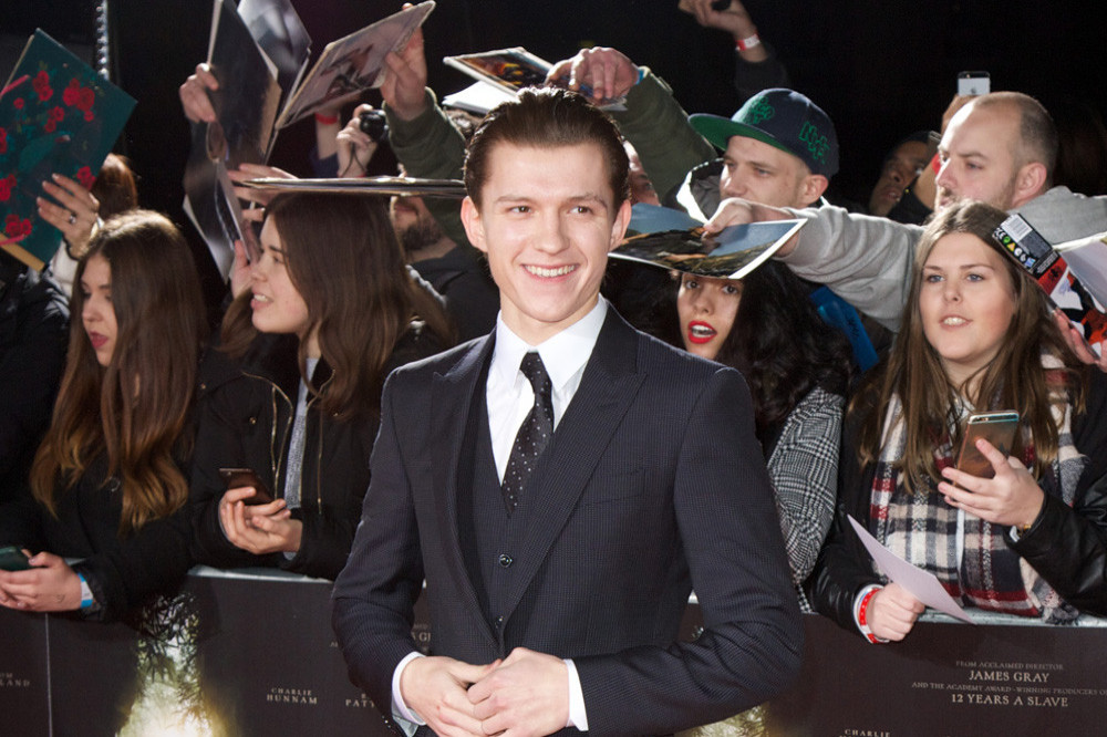 Tom Holland at the Lost City of Z premiere