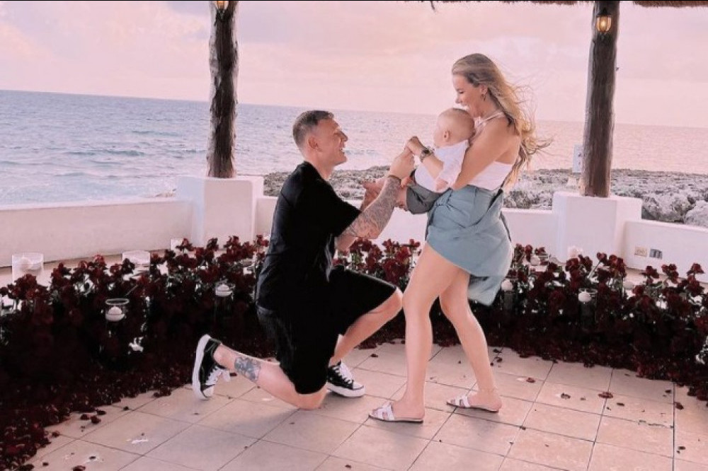 Tommy Mallet and Georgia Kousoulou have gotten engaged