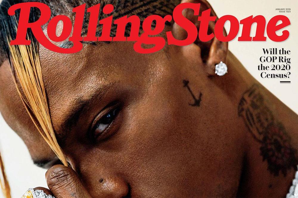 Travis Scott for Rolling Stone magazine