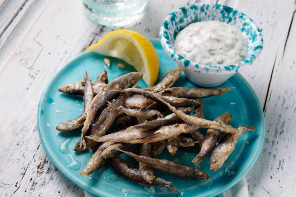 Whitebait should be eaten by females looking to live for a long time