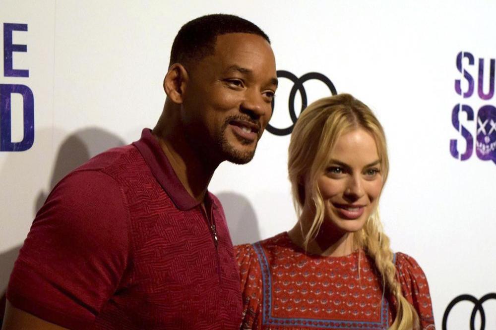 Will Smith and Margot Robbie