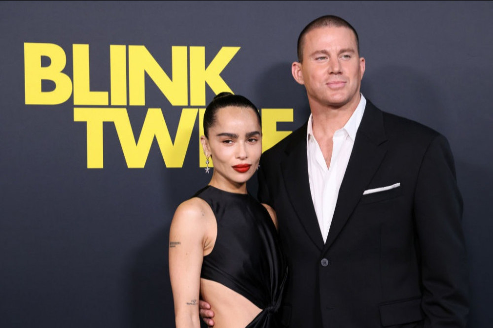 Channing Tatum has described Zoe Kravitz as a movie nerd