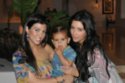 Kourtney, Mason and Kim