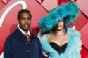 A$AP Rocky and Rihanna at The Fashion Awards