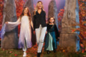 Abbey Clancy and her daughters