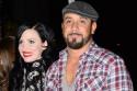 AJ McLean with his wife Rochelle