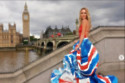 Amanda Holden marks Jubilee weekend with a Union Jack dress (c) Amanda Holden/Instagram