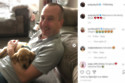 Andy Whyment and Rolo (c)  Instagram/Andy Whyment