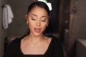 Ariana Grande showed off her eyeliner method on TikTok