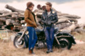 Austin Butler and Jodie Comer in The Bikeriders