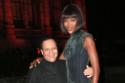 Azzedine Alaia and Naomi Campbell