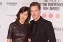 Benedict Cumberbatch and Sophie Hunter at the British Independent Film Awards