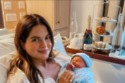 Binky Felstead and son Wolfie (c) Instagram