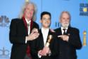 Brian May, Rami Malek and Rodger Taylor 