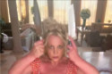 Britney Spears shocked fans by going back to dancing with knives the same day it emerged she aborted Justin Timberlake’s baby