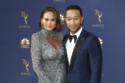 Chrissy Teigen and John Legend at the Emmy Awards 2018