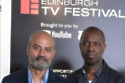 Clive Myrie (right) remembers George Alagiah