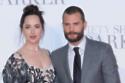 Dakota Johnson and Jamie Dornan at Fifty Shades Darker premiere