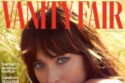 Dakota Johnson on the cover of the magazine (c) Ryan McGinley/Vanity Fair