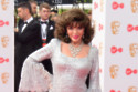 Dame Joan Collins was once kissed so hard that her lip bled