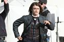 Daniel Radcliffe on the set of Frankenstein 