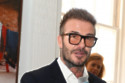David Beckham looked dashing in a pair of tinted specs