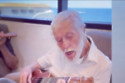 Dick Van Dyke is learning to play the ukelele