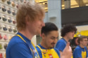 Ed Sheeran worked a shift at a LEGO store