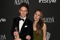 Eddie Redmayne and Hannah Bagshawe at the Golden Globes