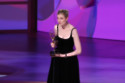 Elizabeth Debicki accepts her Emmy Award