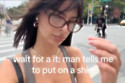 Emily Ratajkowski has branded a body-shamer she caught on camera ‘not mindful’