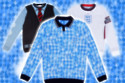 England-inspired Christmas jumpers