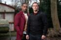 Richard Blackwood and Jamie Lomas