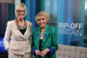 Gloria Hunniford and her Rip Off Britain co-host Julia Somerville