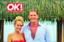 Hayley Roberts and David Hasselhoff