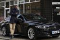 Idris Elba with the Jaguar XE