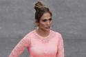 Jennifer Lopez shines in a bright ASOS dress